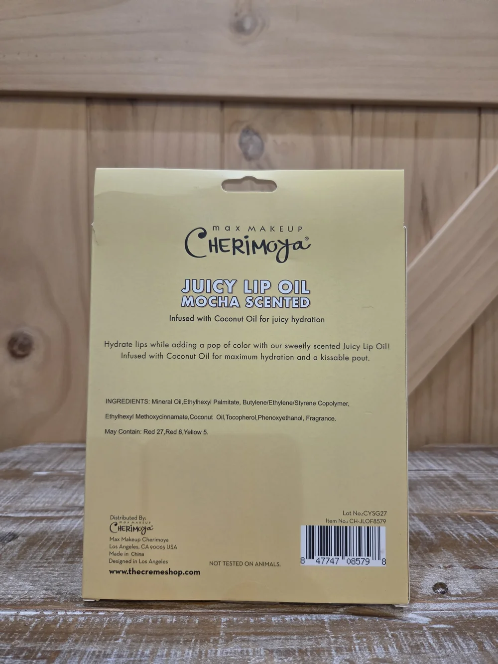 NIB | Cherimoya Mocha Scented Juicy Lip Oil Trio